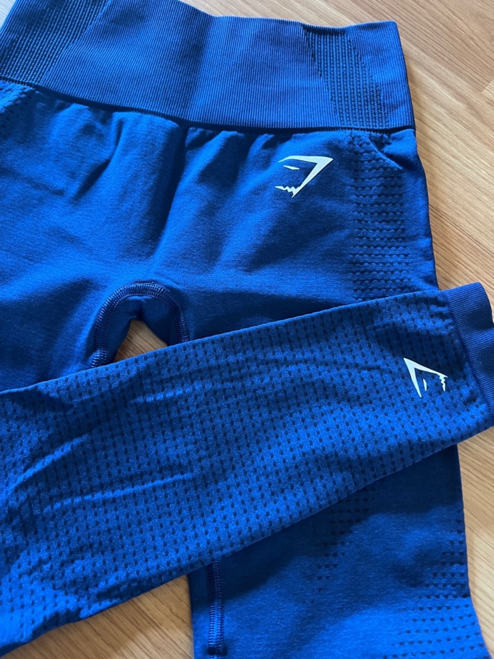 Gymshark VITAL Seamless 2.0 Blue Leggings - XS